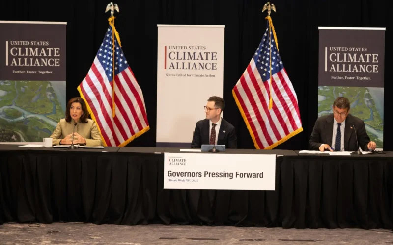 Governor Hochul and the U.S. Climate Alliance Governors Convene at Climate Week NYC for Roundtable Discussion