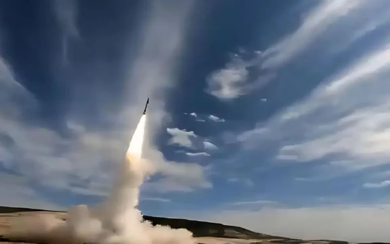 Screen capture from ATLA video showing the test launch of HVGP. (ATLA)