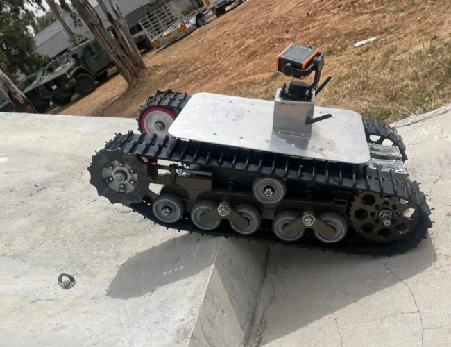 Israel gets $10K robot spy tank to explore tunnels and collapsed structures