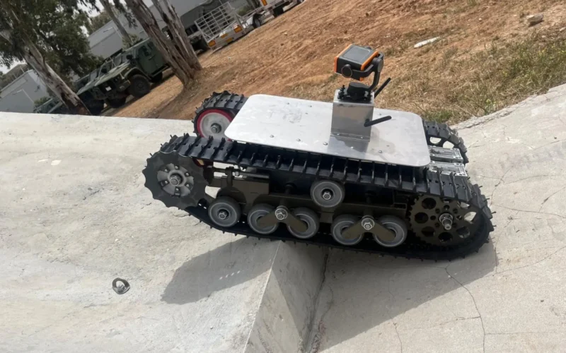 Centipede unmanned ground vehicle. (Operation Israel)