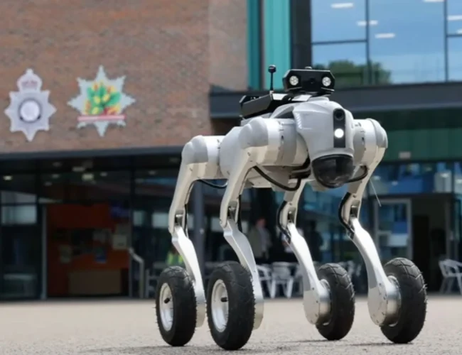 Video: Robot dog takes the leash in UK policing, tested in live duty scenarios