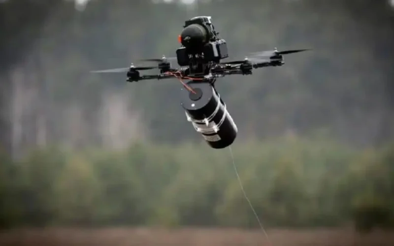 Fiber Optic Drone with Spool. (US Army)