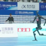 World’s first humanoid Olympics in China sees 500 robots race, punch, shoot for gold