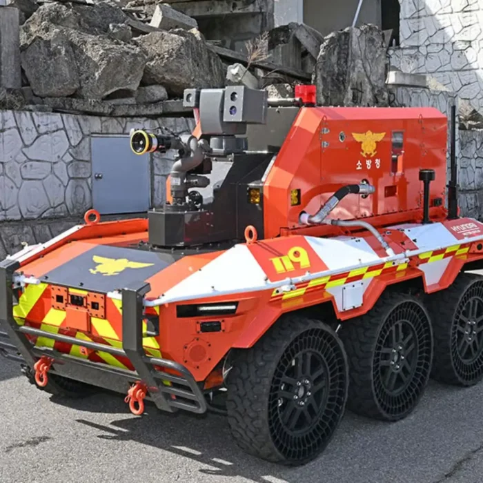 Hyundai is turning EV platforms into firefighting robots