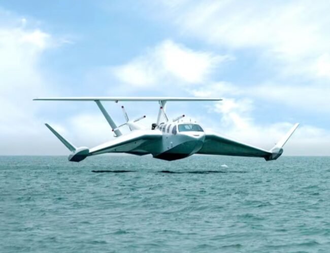 A craft that flies just above the sea could launch passenger service by 2026