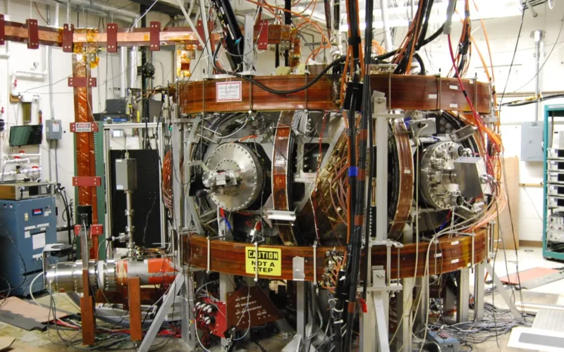 A photograph of the Compact Toroidal Hybrid at Auburn University