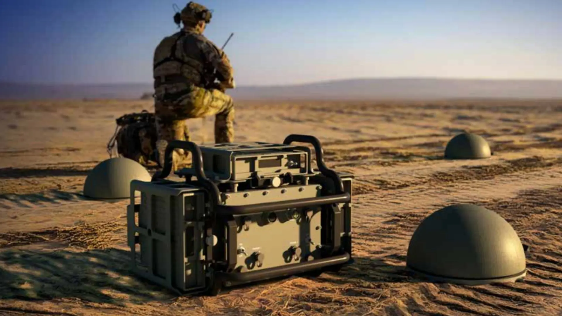 HALO (Hostile Artillery Locating System) is the world’s most advanced and battle-proven acoustic weapon-locating system. (Image via Leonardo)