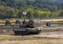 South Korea's K2 Main Battle Tank.